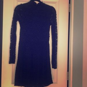 TopShop Lace Black Dress
